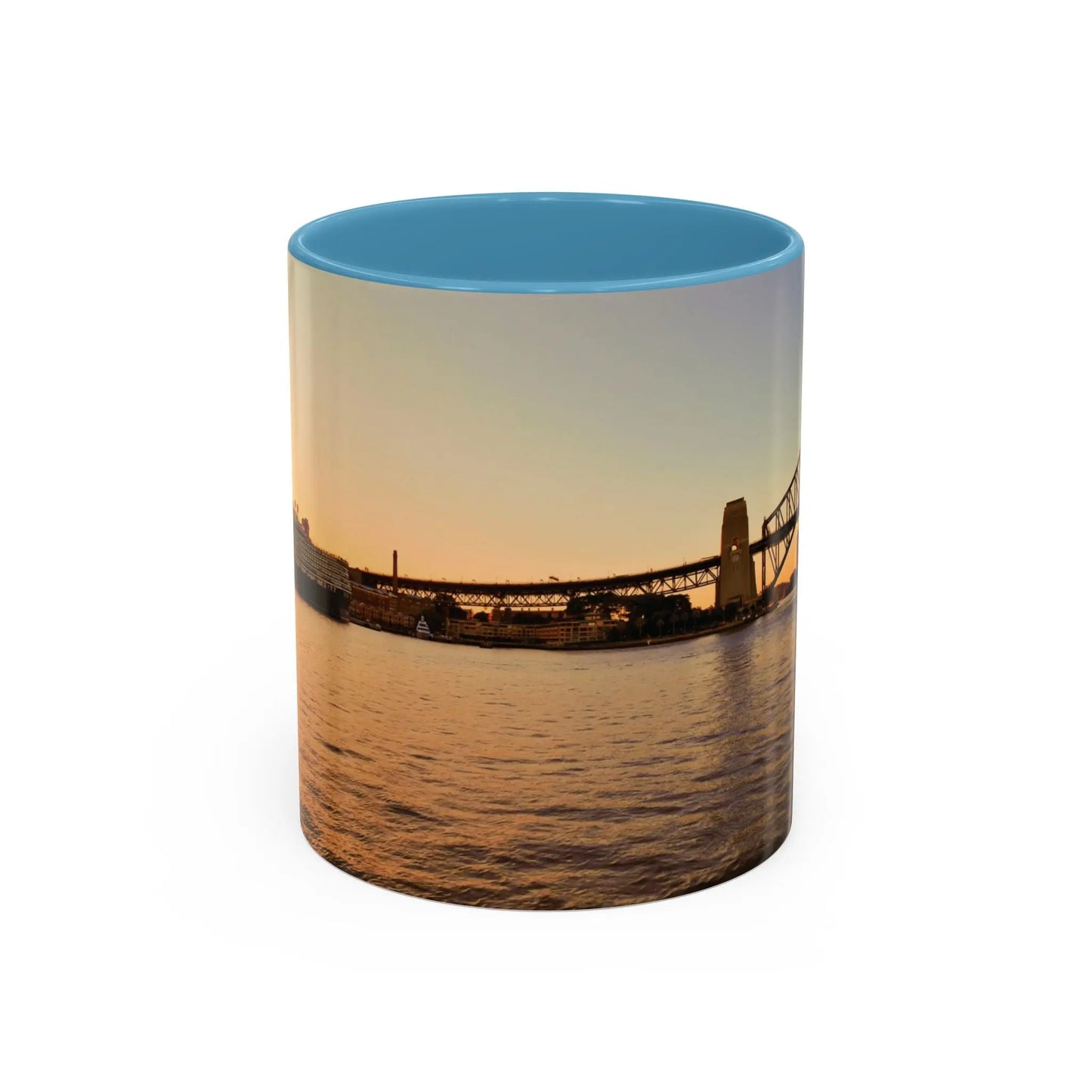Sydney Harbor Sunset Accent Coffee Mug - 11oz & 15oz - Sonny Side Photography