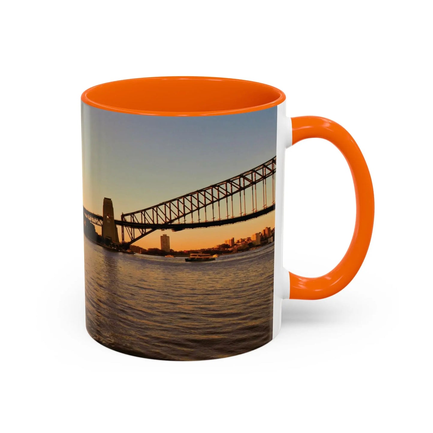 Sydney Harbor Sunset Accent Coffee Mug - 11oz & 15oz - Sonny Side Photography