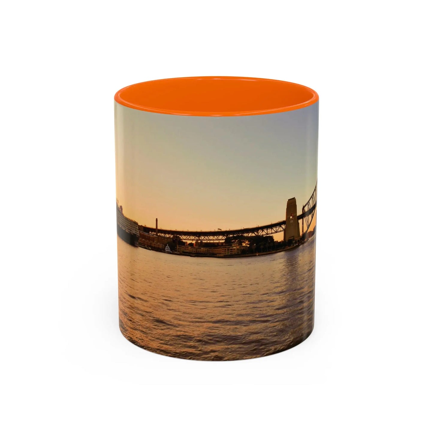 Sydney Harbor Sunset Accent Coffee Mug - 11oz & 15oz - Sonny Side Photography