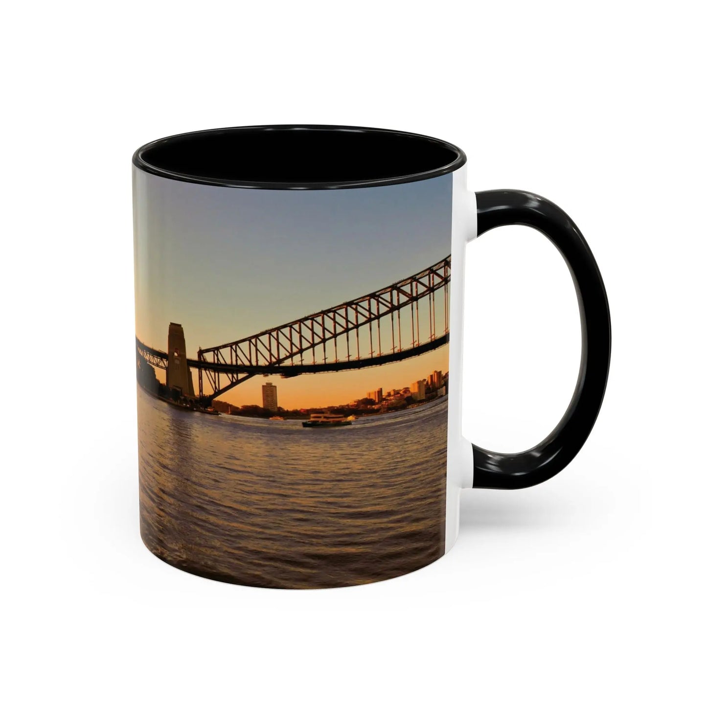 Sydney Harbor Sunset Accent Coffee Mug - 11oz & 15oz - Sonny Side Photography