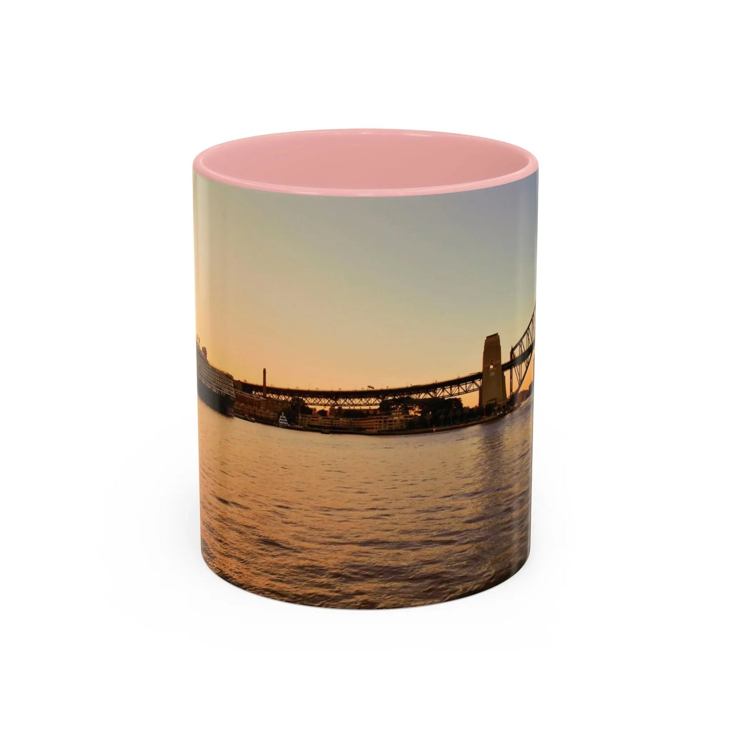 Sydney Harbor Sunset Accent Coffee Mug - 11oz & 15oz - Sonny Side Photography