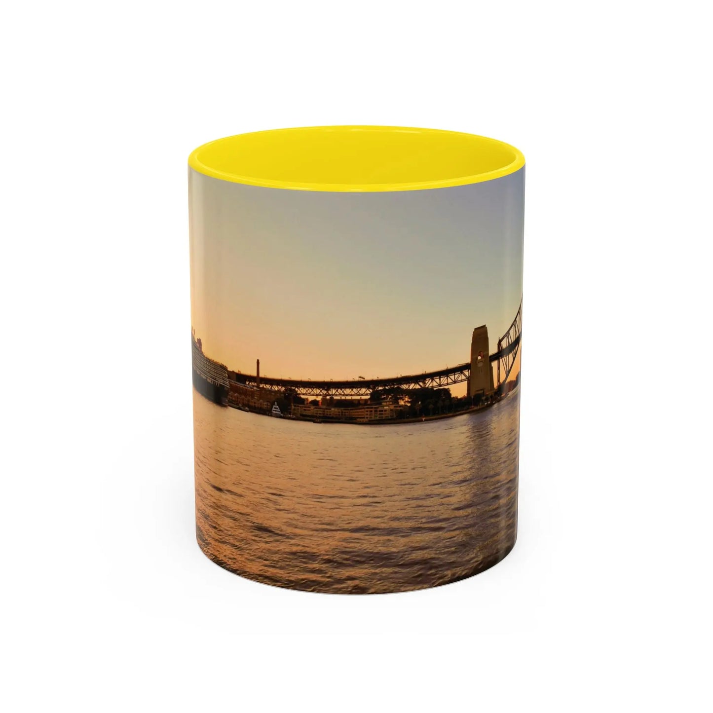 Sydney Harbor Sunset Accent Coffee Mug - 11oz & 15oz - Sonny Side Photography