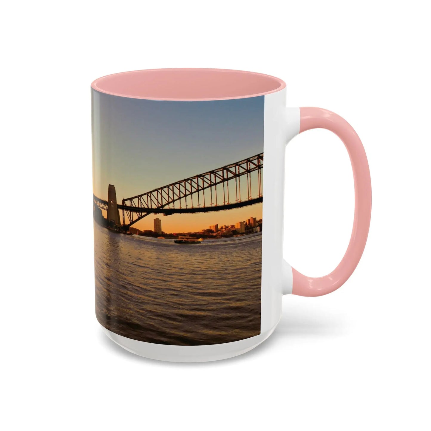 Sydney Harbor Sunset Accent Coffee Mug - 11oz & 15oz - Sonny Side Photography
