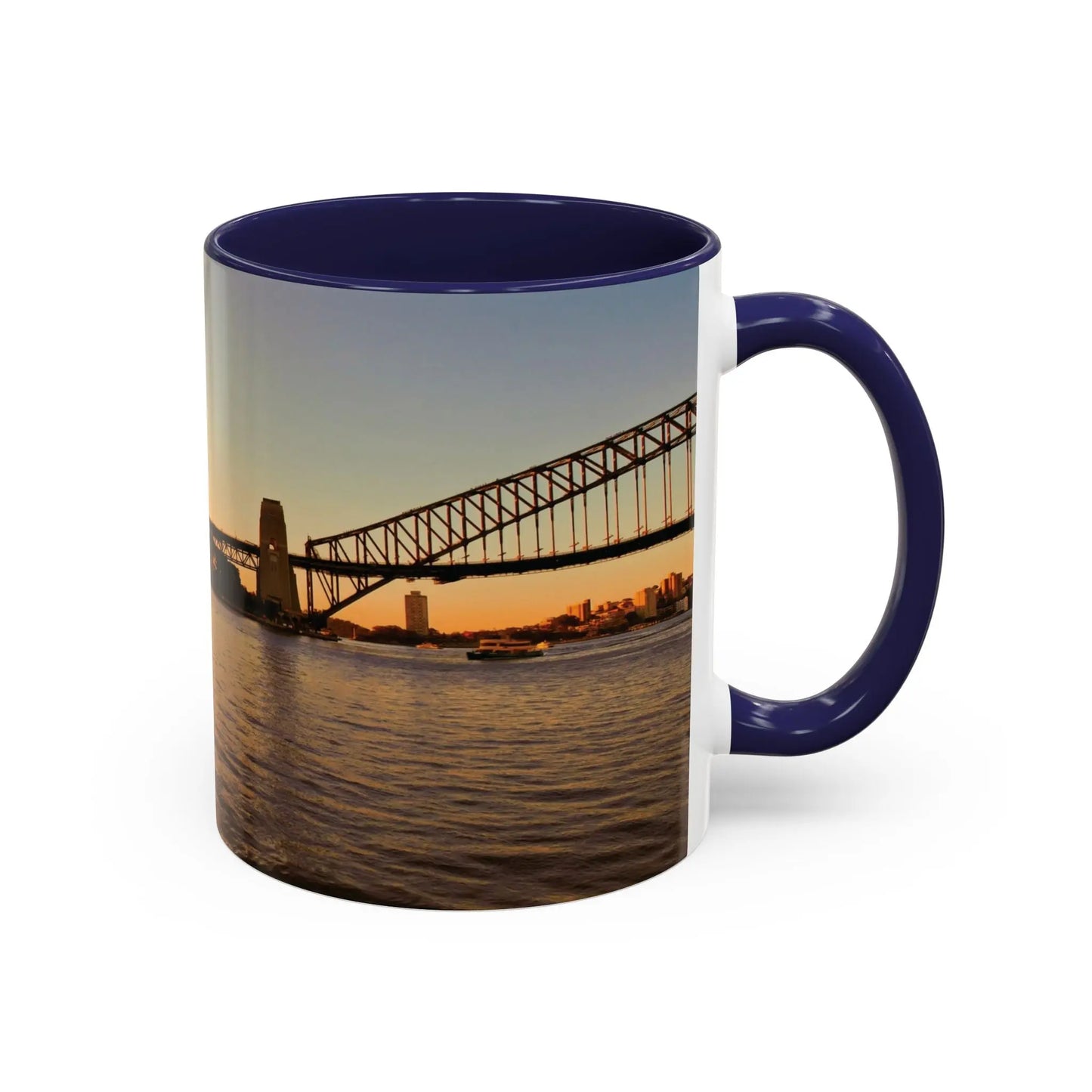 Sydney Harbor Sunset Accent Coffee Mug - 11oz & 15oz - Sonny Side Photography