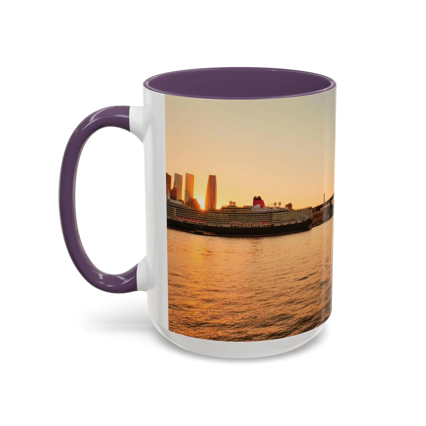 Sydney Harbor Sunset Accent Coffee Mug - 11oz & 15oz - Sonny Side Photography