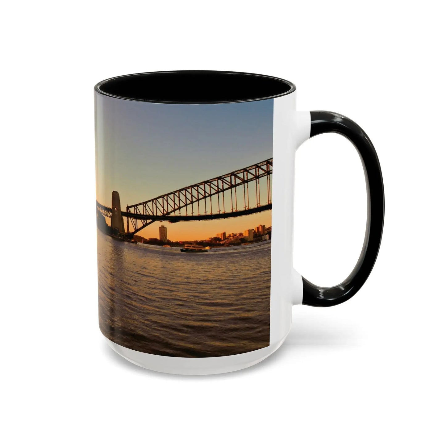 Sydney Harbor Sunset Accent Coffee Mug - 11oz & 15oz - Sonny Side Photography
