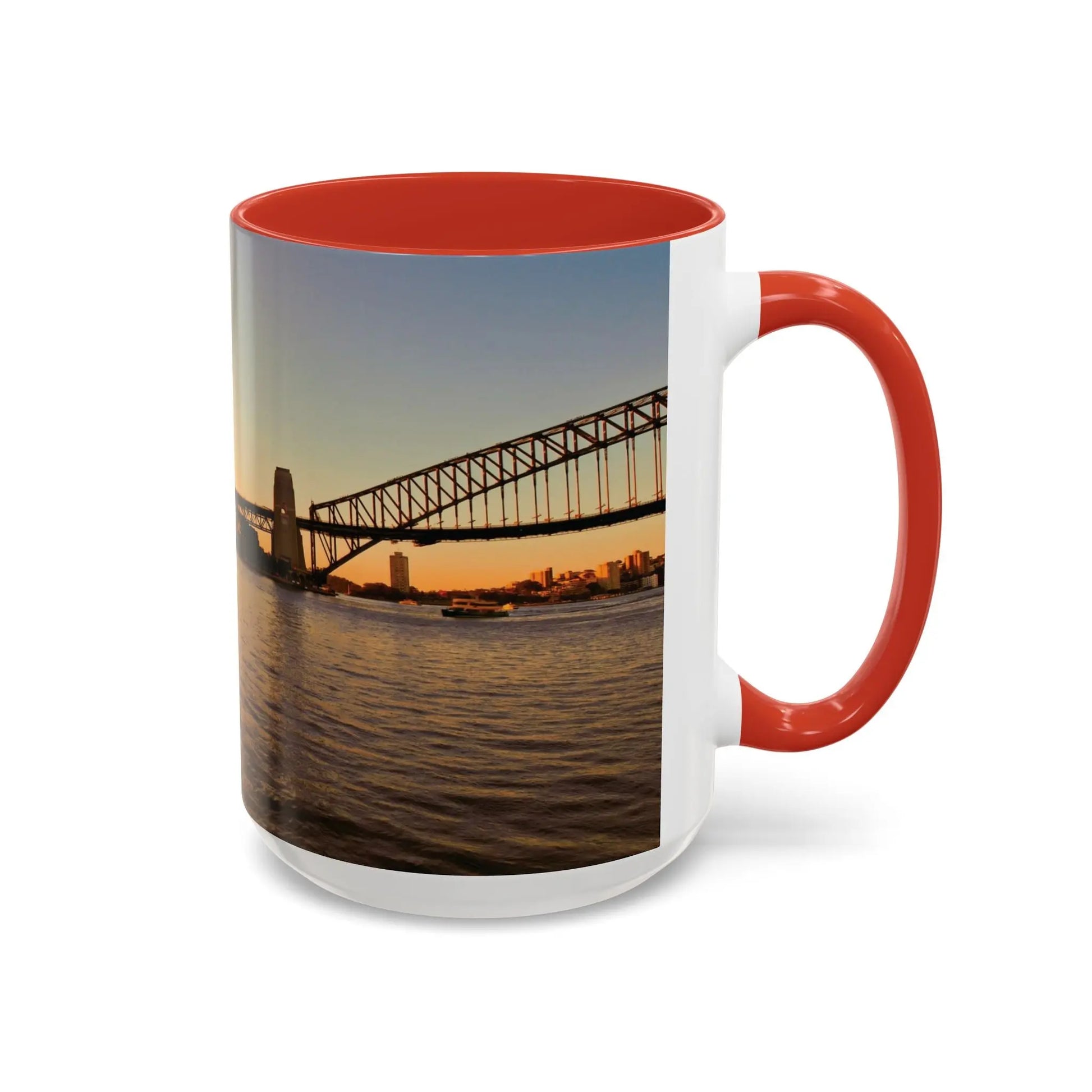 Sydney Harbor Sunset Accent Coffee Mug - 11oz & 15oz - Sonny Side Photography