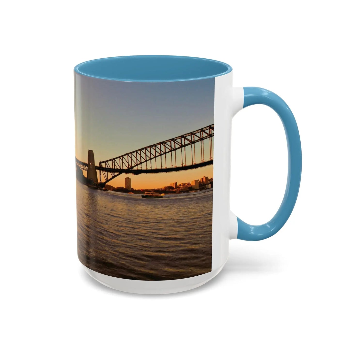 Sydney Harbor Sunset Accent Coffee Mug - 11oz & 15oz - Sonny Side Photography