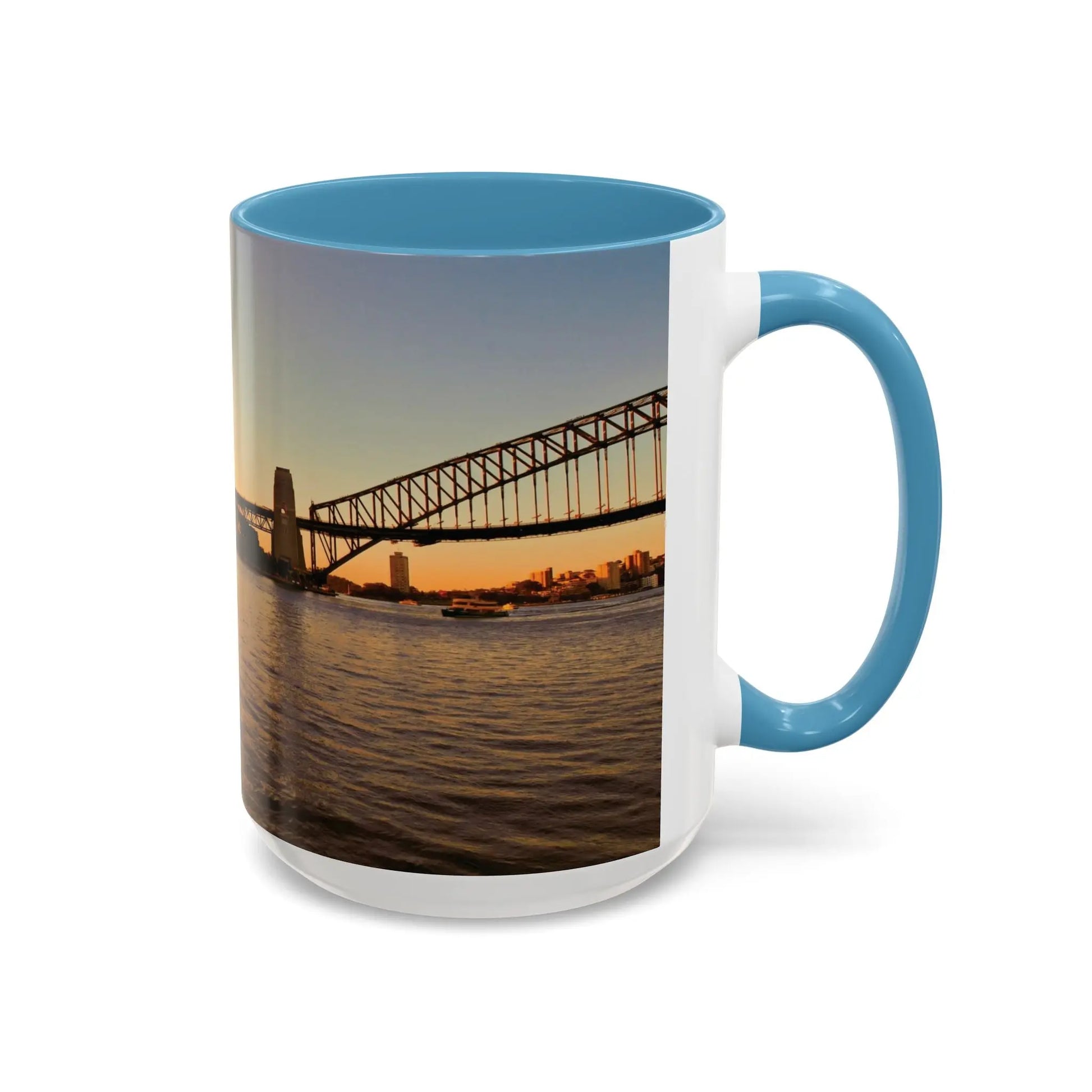 Sydney Harbor Sunset Accent Coffee Mug - 11oz & 15oz - Sonny Side Photography