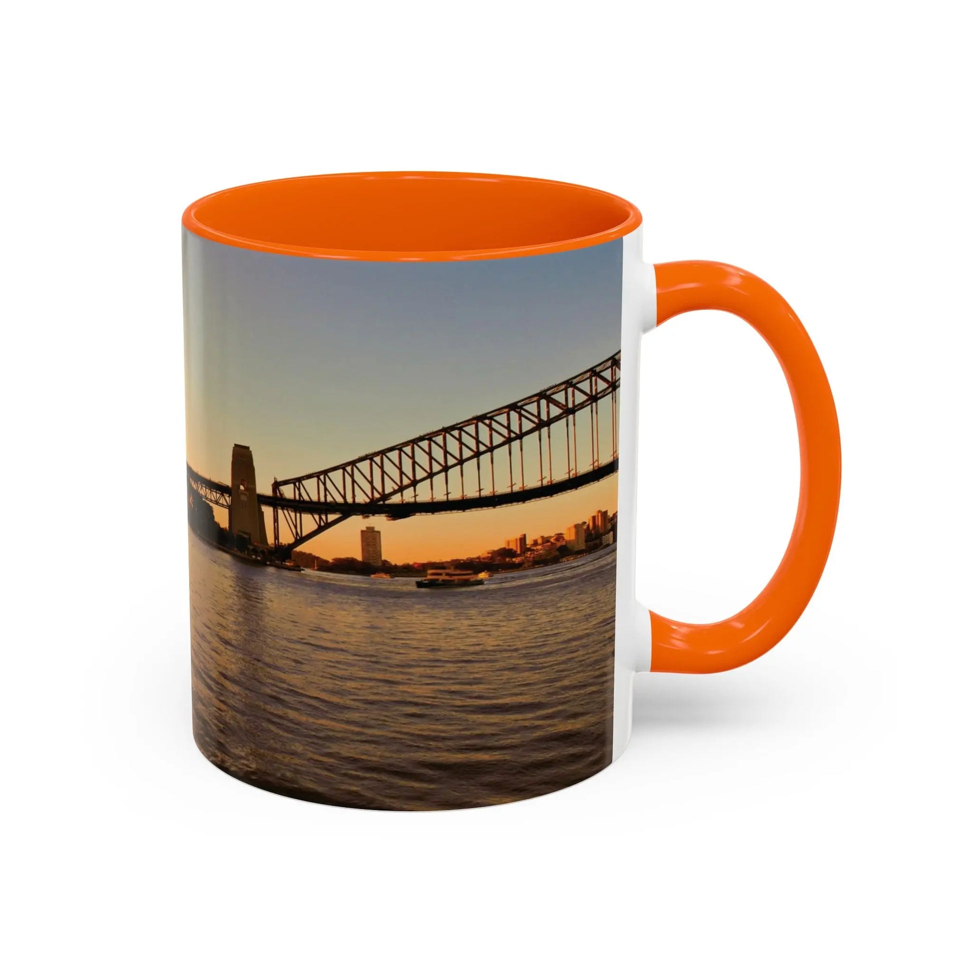 Sydney Harbor Sunset Accent Coffee Mug - 11oz & 15oz - Sonny Side Photography