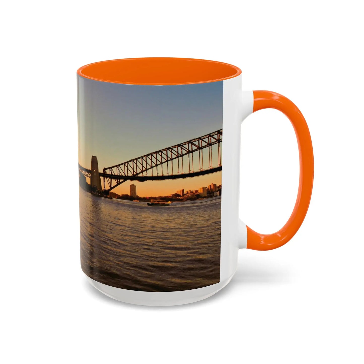 Sydney Harbor Sunset Accent Coffee Mug - 11oz & 15oz - Sonny Side Photography