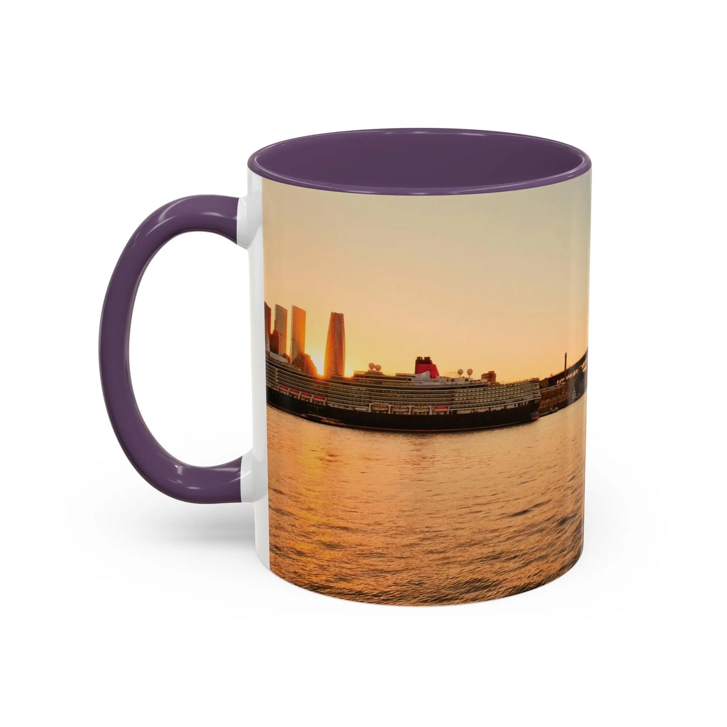 Sydney Harbor Sunset Accent Coffee Mug - 11oz & 15oz - Sonny Side Photography