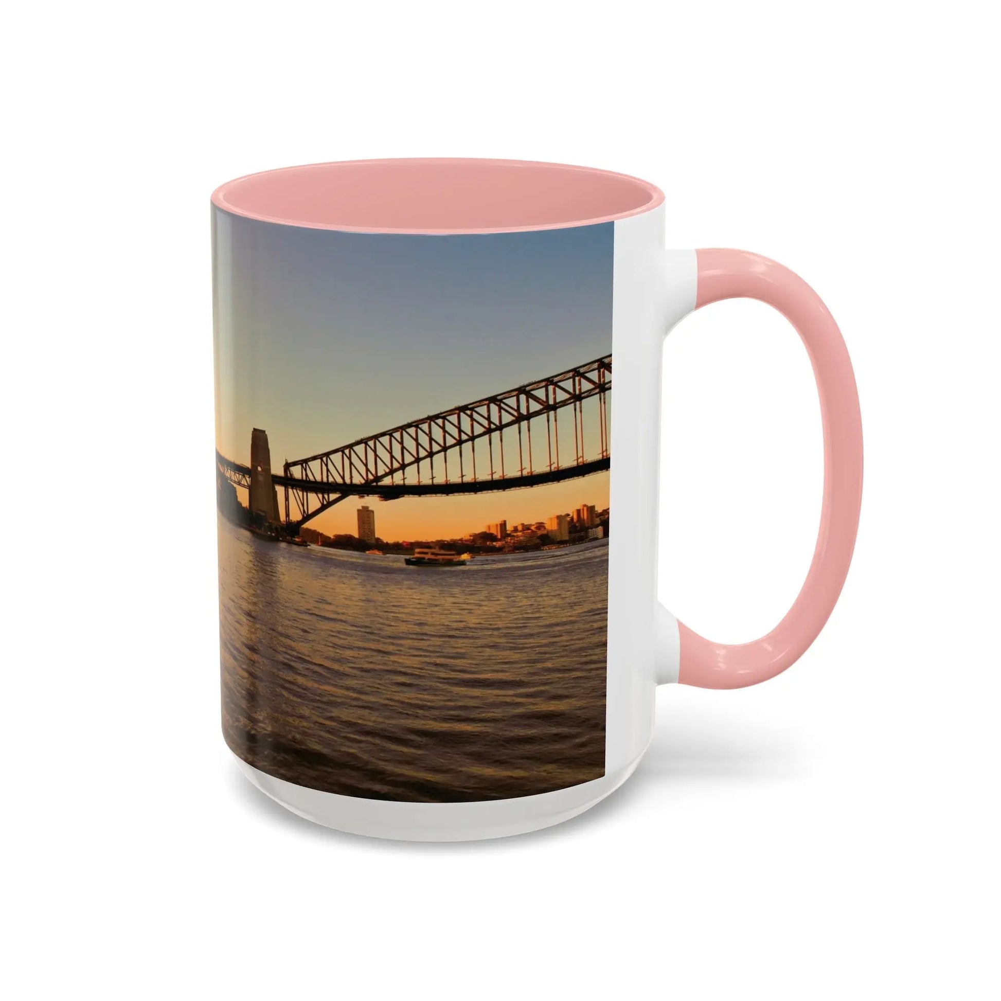 Sydney Harbor Sunset Accent Coffee Mug - 11oz & 15oz - Sonny Side Photography