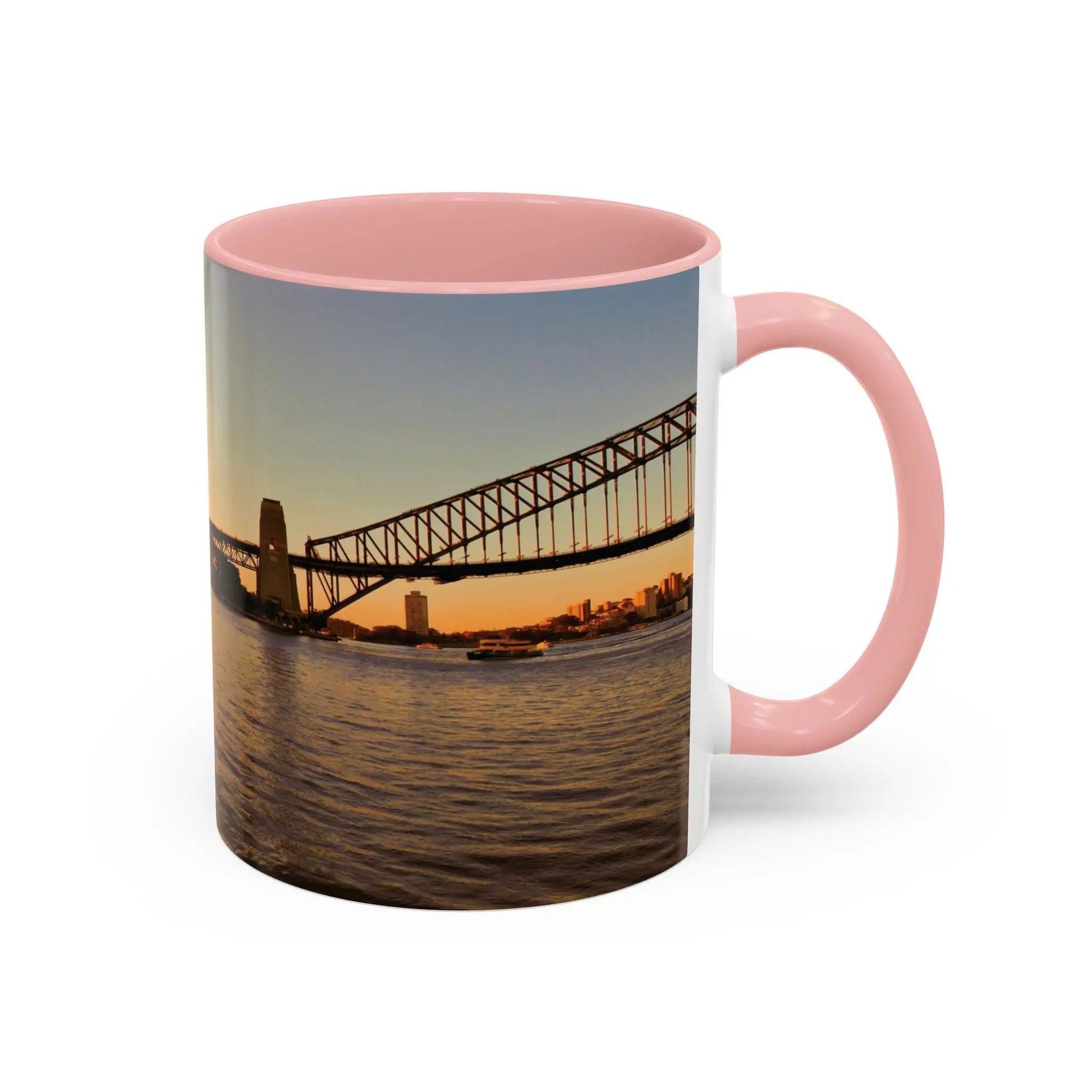 Sydney Harbor Sunset Accent Coffee Mug - 11oz & 15oz - Sonny Side Photography