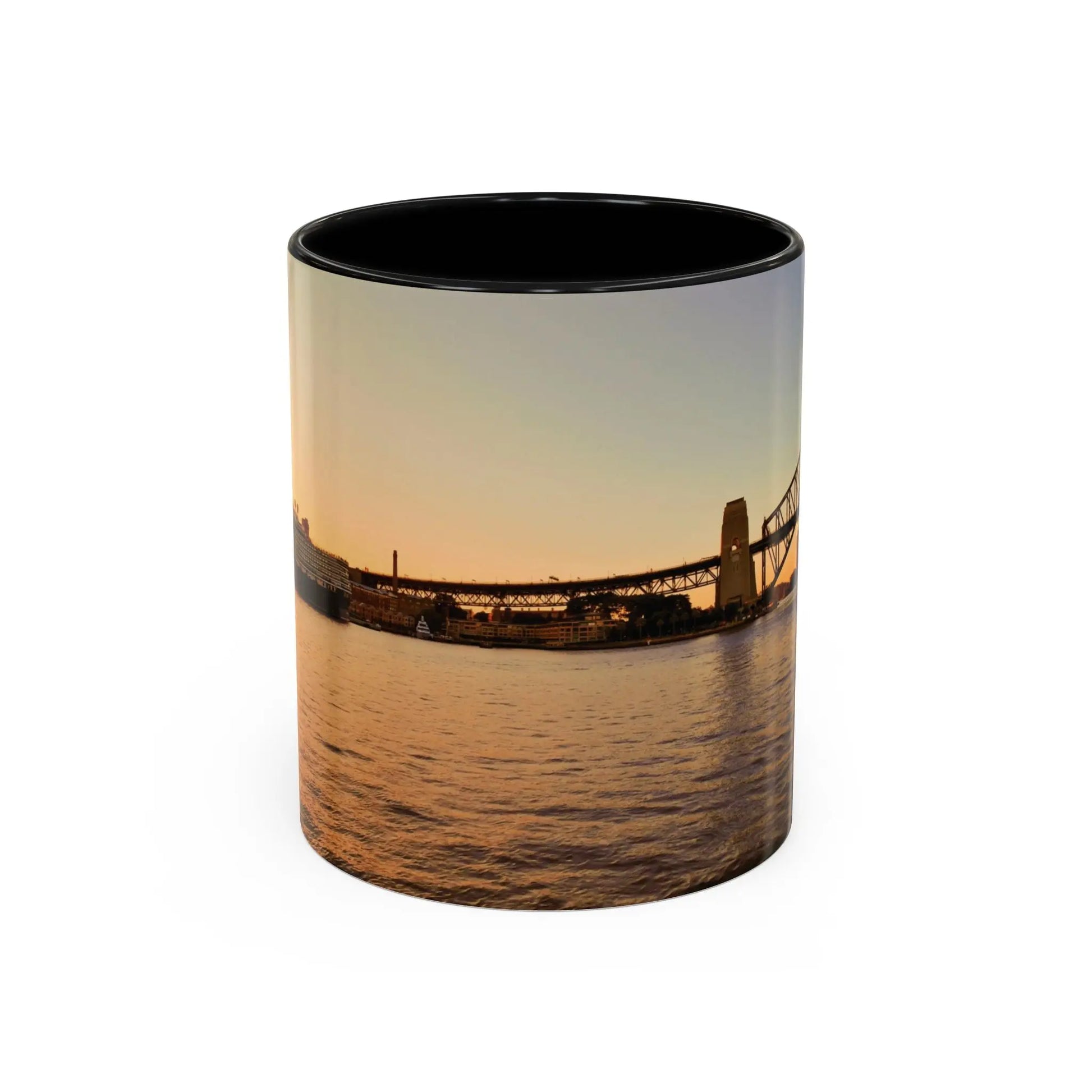 Sydney Harbor Sunset Accent Coffee Mug - 11oz & 15oz - Sonny Side Photography